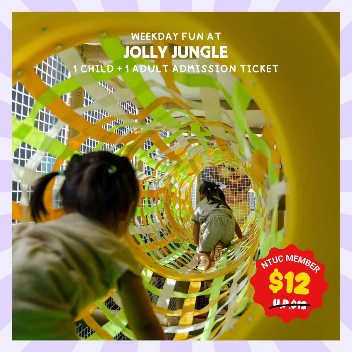 Weekday Fun at Jolly Jungle: Kids Indoor Playground Adventure