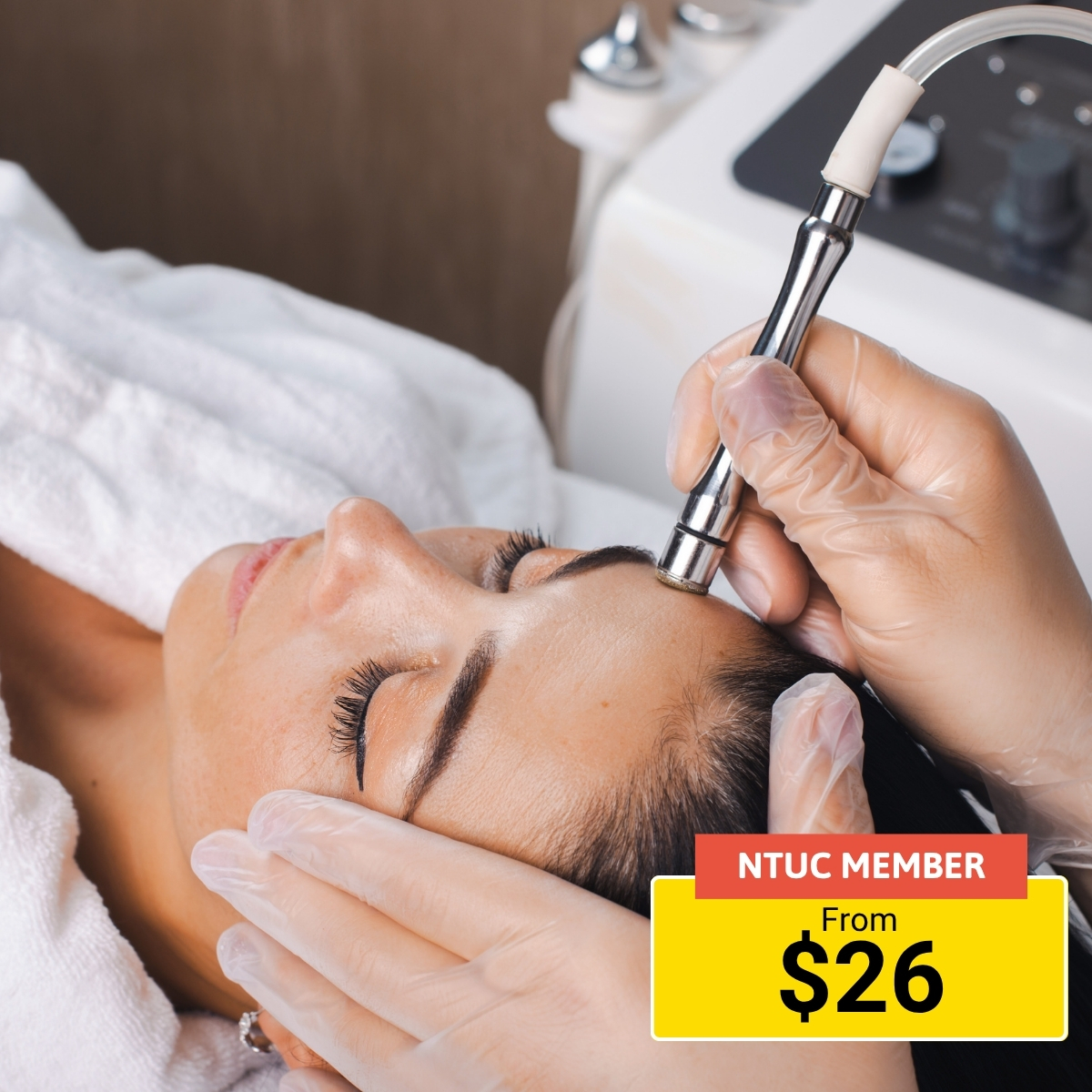 1.5-hour classic enzyme rejuvenation facial treatment designed for skin refreshment and hydration.