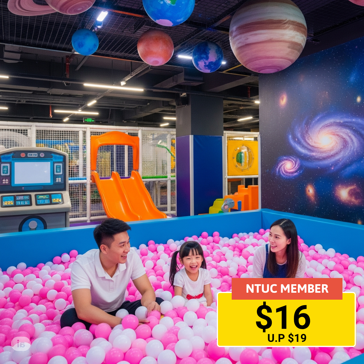 Explore a galaxy of fun at Kidodo Space Indoor Playground.