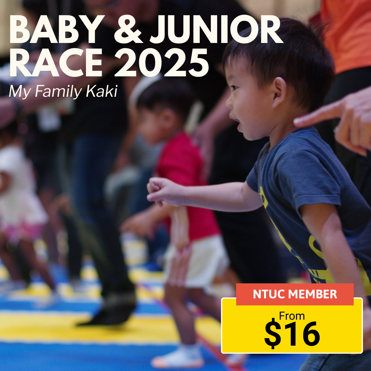 MFK Baby and Junior Race 2025 Event Poster