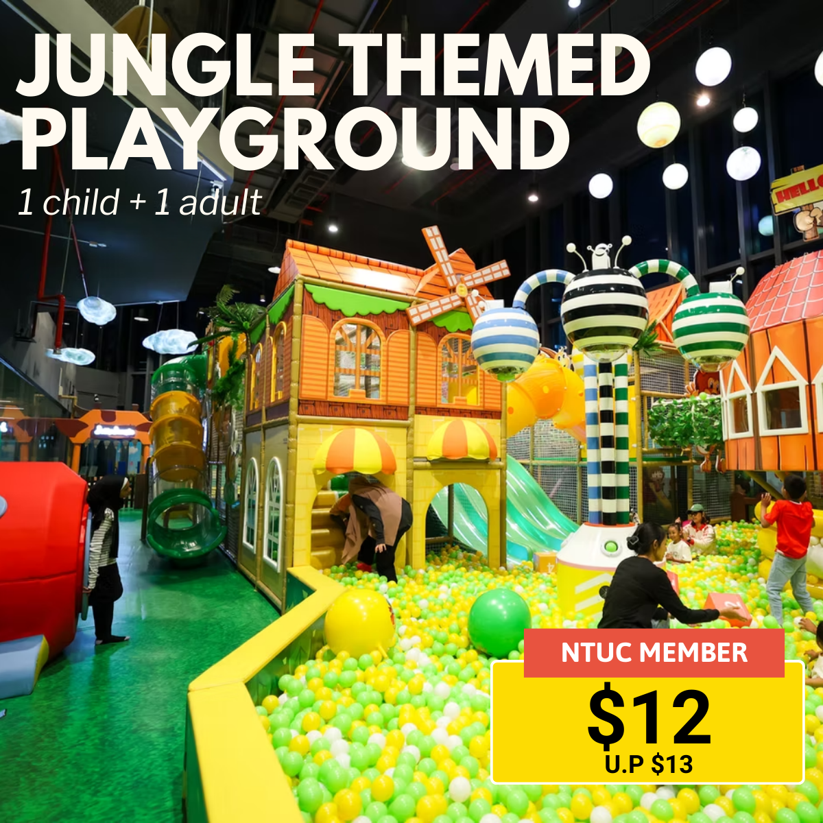 Jolly Jungle Kids Indoor Playground Adventure