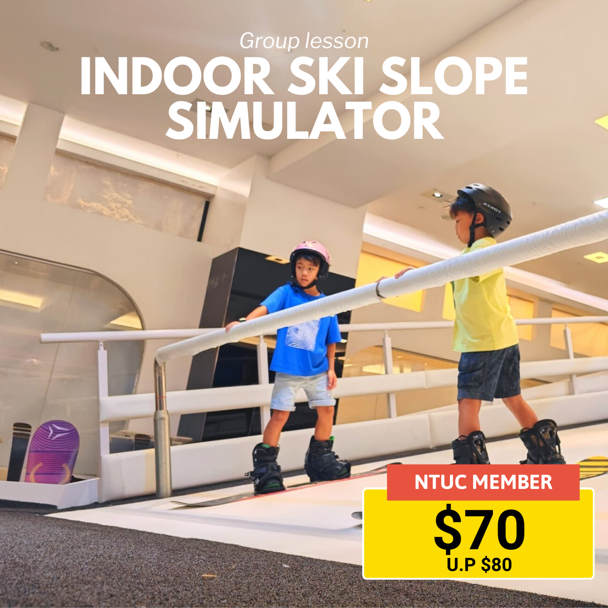Indoor Ski Slope Simulation Singapore