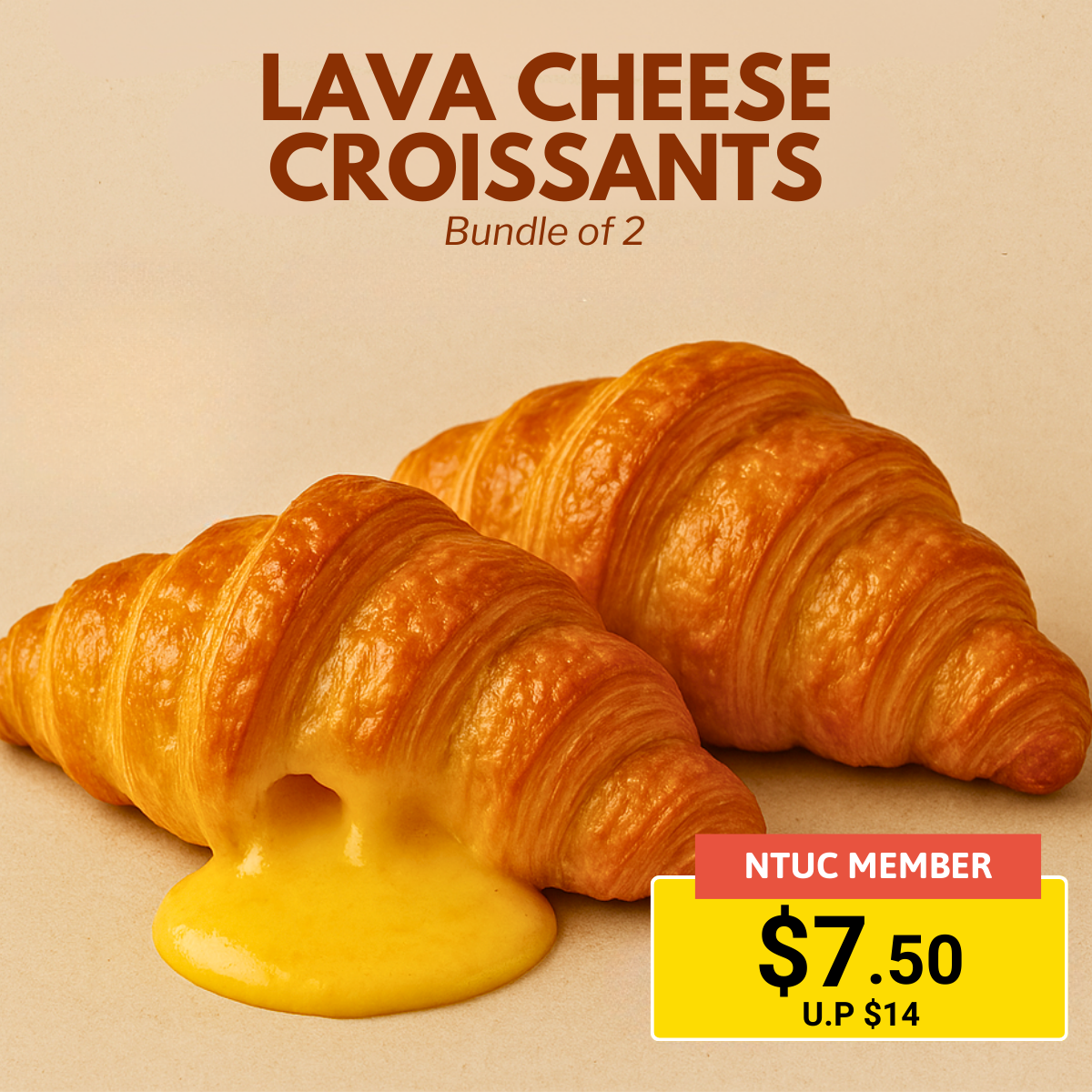 Hazukido Lava Cheese Croissants Singapore
