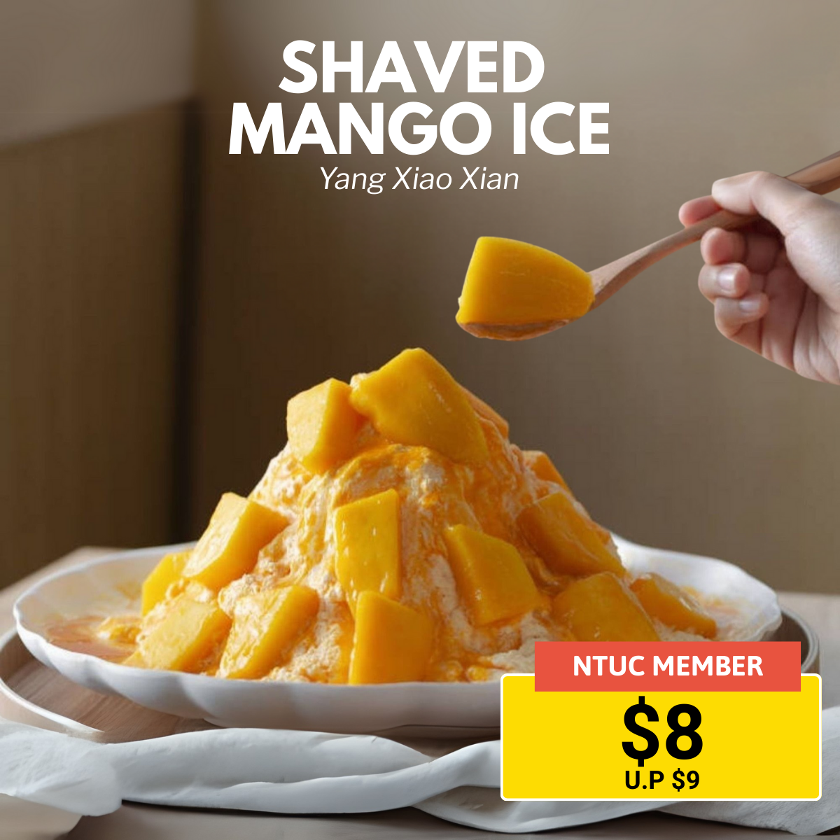 Shaved Mango Ice Dessert Singapore
