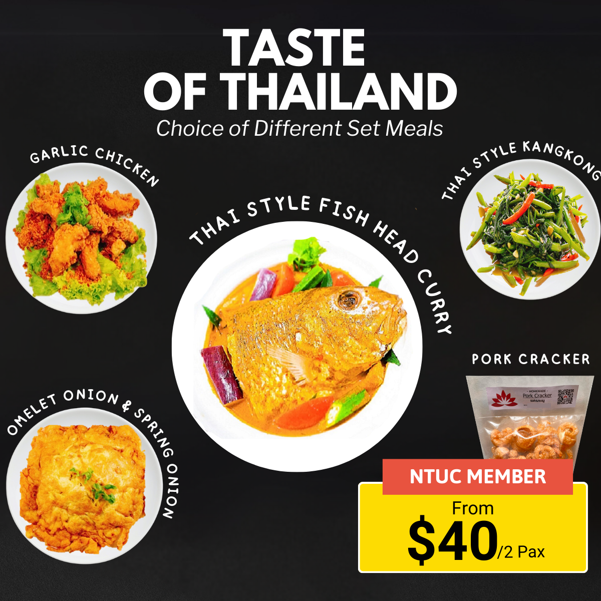 Taste of Thailand Set Meal Singapore