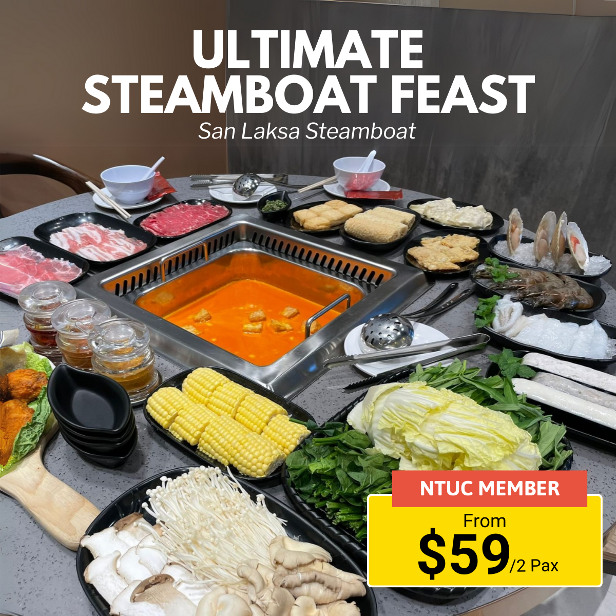 Ultimate Steamboat Feast Singapore