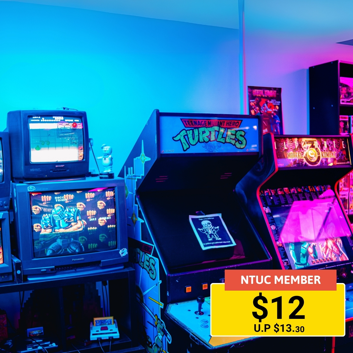 A deal for 16 arcade tokens to use at Whimsy, located in Downtown East.