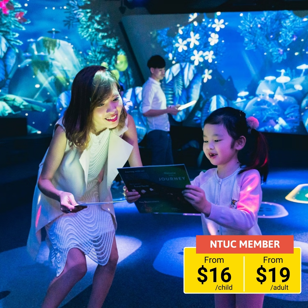 A deal for a ticket to the Changi Experience Studio in Singapore.