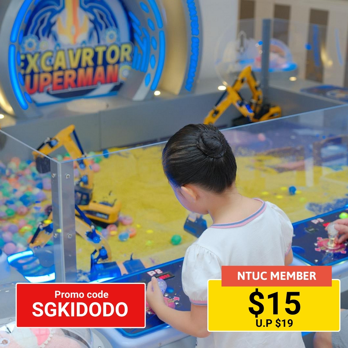A deal for admission to Kidodo Space Indoor Playground, themed as a galaxy.