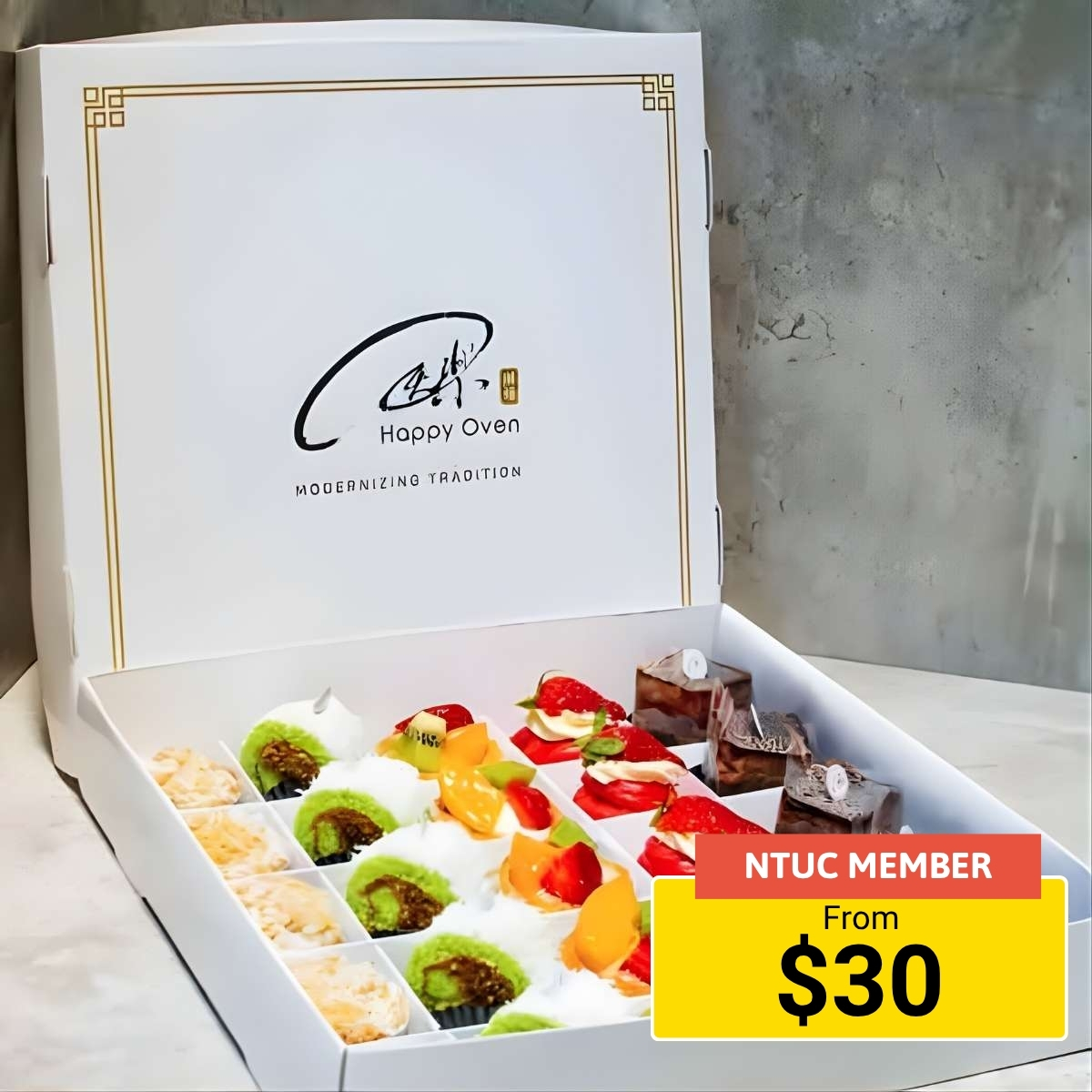 Cake and pastry bundle.