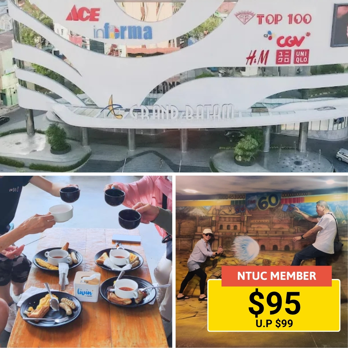 General day trip to Batam.