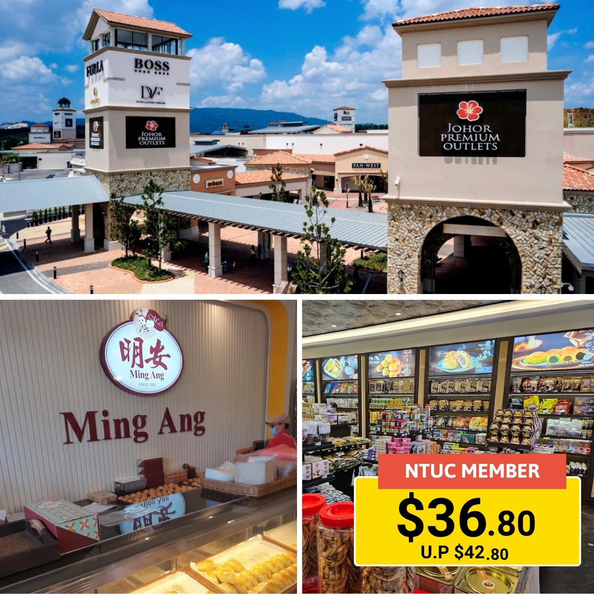 Festive shopping day trip to Johor Bahru.