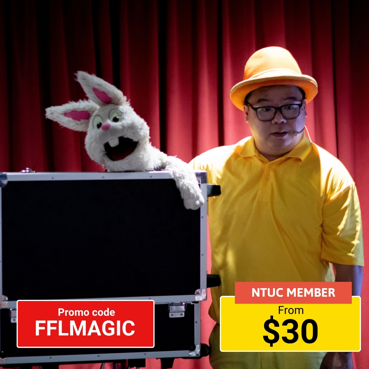 Exciting family-friendly magic show.